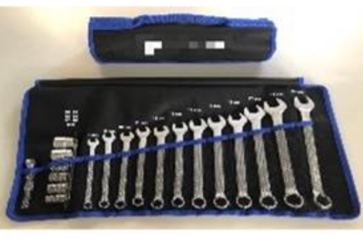 12pcs Anti-Slip Combination Wrench Set