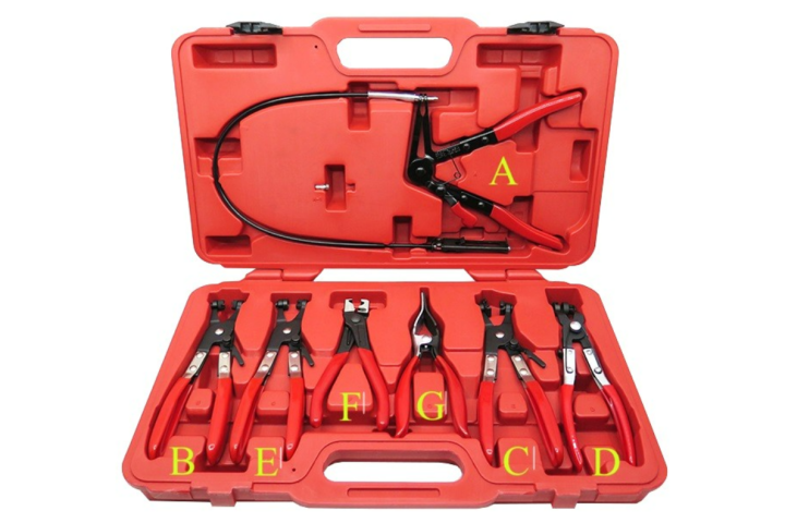 7pcs Hose Clamp Pliers Kit