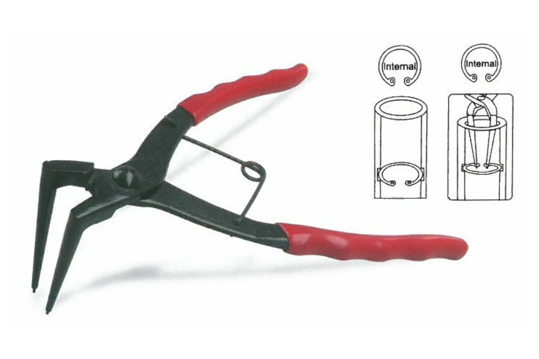 Long Arm Internal Snap Ring Plier