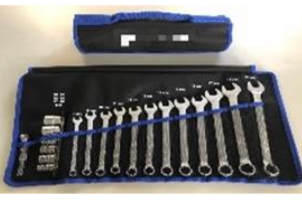 12pcs Anti-Slip Combination Wrench Set